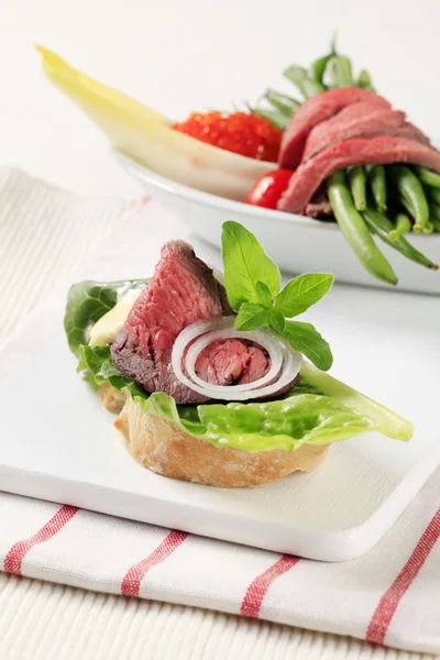 Sandwich de carne asada —  Fotos de Stock