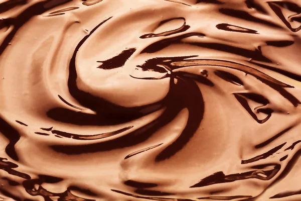 Csokoládé örvény — Stock Fotó