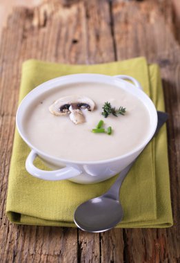 Cream of mushroom soup clipart