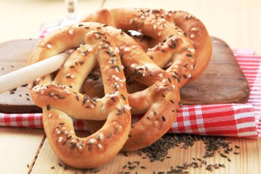 yumuşak pretzels