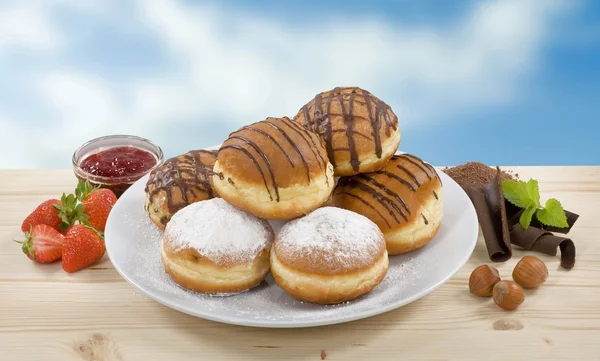 Fresh donuts — Stock Photo, Image