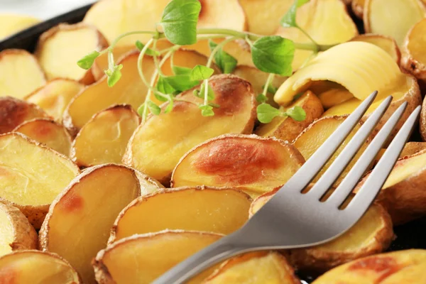Patatas asadas —  Fotos de Stock