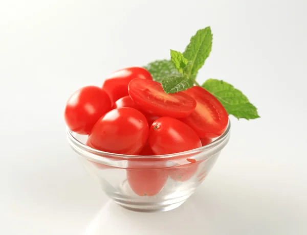 Rode plum tomaten — Stockfoto