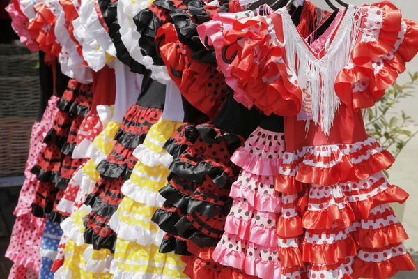 stock image Flamenco dresses