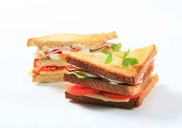 Sandwiches delicatessen —  Fotos de Stock