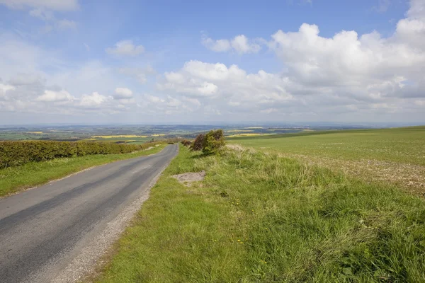 The wolds in springtime — Stock Photo, Image
