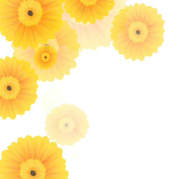 Fleurs vectorielles de printemps — Image vectorielle