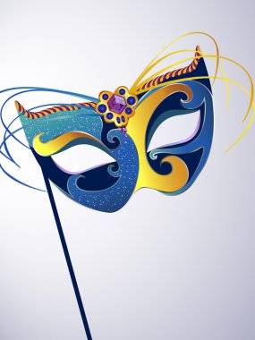 Carnival mask clipart