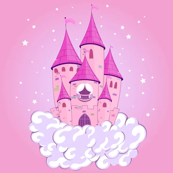 Princess castle — Stock Vector