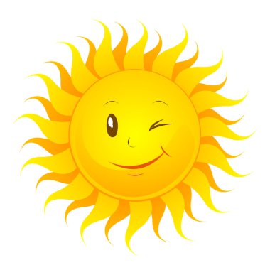 Funny sun clipart