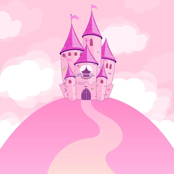Krásný hrad — Stockový vektor