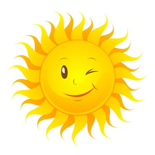 Смішні сонця — стоковий вектор