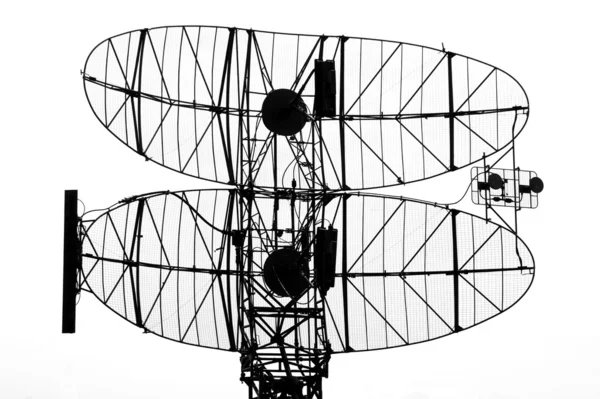 Современный радар — стоковое фото