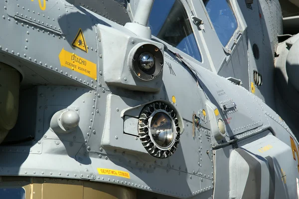 Helicópteros militares modernos close-up — Fotografia de Stock
