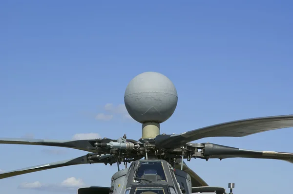 Moderní vojenské vrtulníky closeup — Stock fotografie