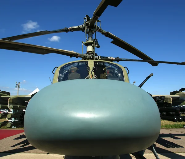 Modern military helicopters closeup — Stock Photo, Image