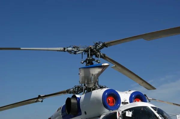 Moderní vojenské vrtulníky closeup — Stock fotografie