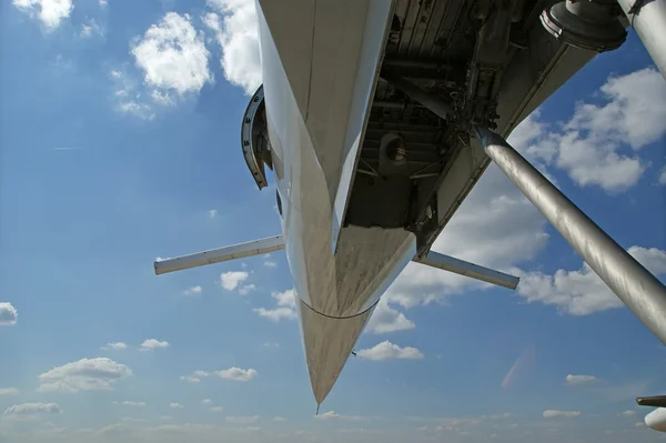 O Tupolev Tu-144 (nome OTAN: Carregador ) — Fotografia de Stock