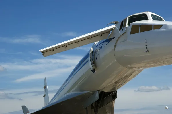 Туполев Ту-144 (название НАТО: Charger ) — стоковое фото