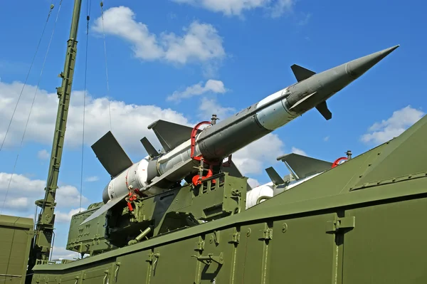 Moderne Russische anti-vliegtuigen raketten 5v27de — Stockfoto