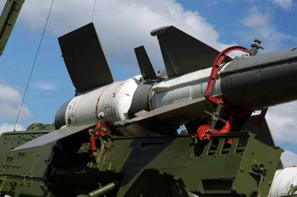 Moderní ruské protiletadlové rakety 5v27de — Stock fotografie