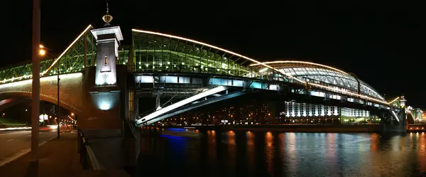 Mosca, Russia. Buonanotte. Vista panoramica — Foto Stock