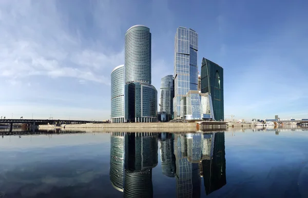 Panorama mezinárodní obchodní centrum (město), Moskva, Rusko — Stock fotografie