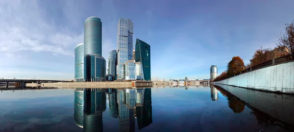Panorama mezinárodní obchodní centrum (město), Moskva, Rusko — Stock fotografie