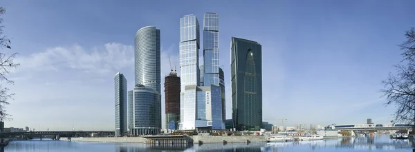 Πανόραμα του διεθνές επιχειρηματικό κέντρο, Μόσχα — Φωτογραφία Αρχείου