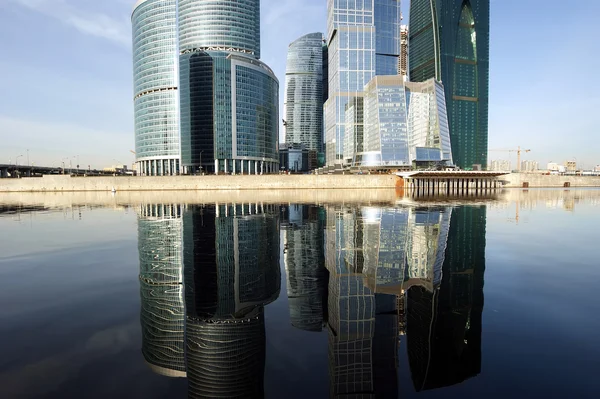 Mrakodrapy mezinárodní obchodní centrum, Moskva — Stock fotografie