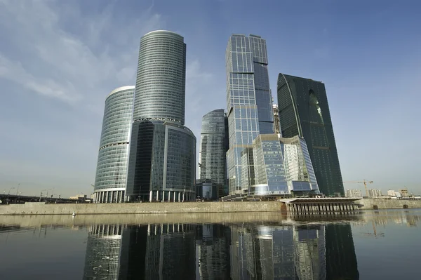 Arranha-céus do Centro Internacional de Negócios, Moscou — Fotografia de Stock