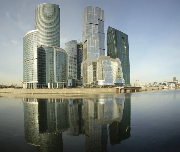 Panorama av internationella affärscentret, Moskva — Stockfoto