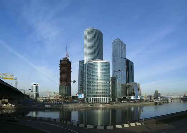 摩天大楼的国际商务中心，莫斯科 — 图库照片