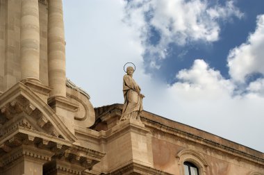 Katedral syracuse, Sicilya, İtalya