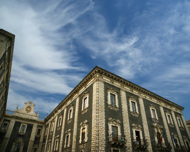 Catania sokaklarda. Sicilya ve Güney İtalya