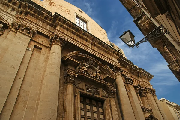 锡拉丘兹大学的西西里岛，意大利的大教堂 — 图库照片