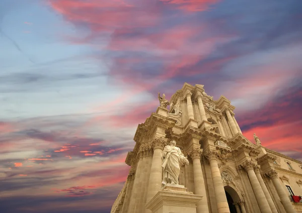 CATHÉDRAL DE SERACUSE. Sicile, Italie — Photo