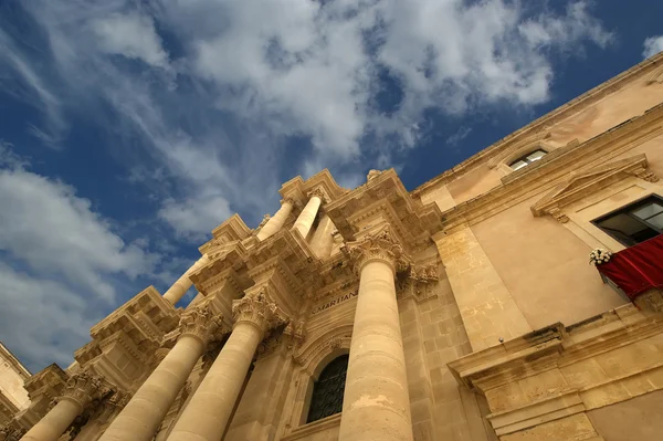 Καθεδρικός ναός των Συρακουσών. Σικελία, Ιταλία — Φωτογραφία Αρχείου