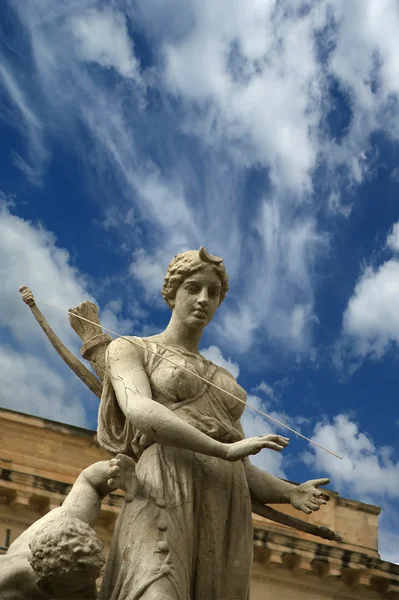 Fontana di Artemide. Siracusa, Sicilia, Italia — Foto Stock