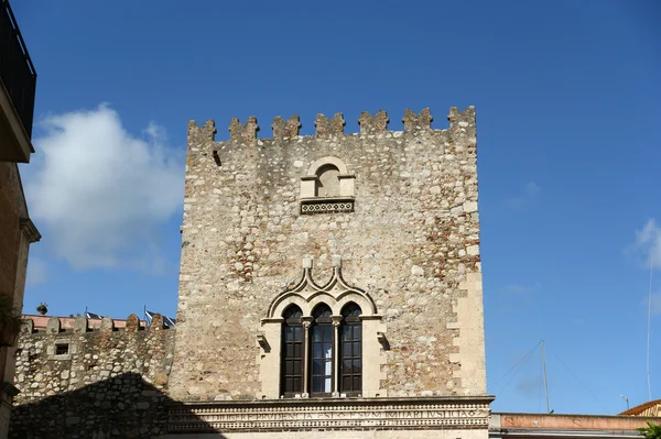 Kerk in taormina, Sicilië, Italië — Stockfoto