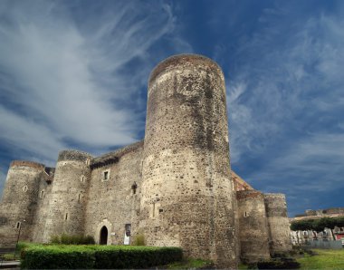 Castello ursino castle, catania, Sicilya ve Güney İtalya olduğunu