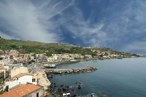 Mar Mediterráneo, Sicilia, sur de Italia — Foto de Stock