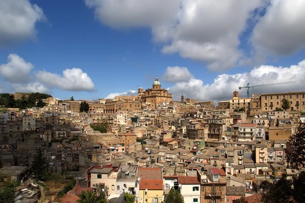 stock image View of a typical ancient city, Sicilia, Agrigento Province