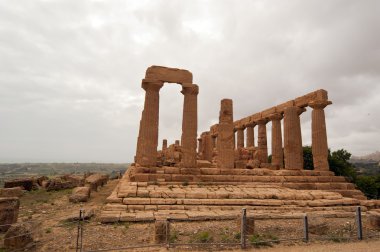 Antik Yunan tapınağı, juno, agrigento, Sicilya