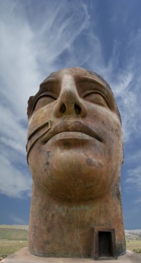 agrigento, Sicilya, İtalya'nın arkeolojik alanda heykel