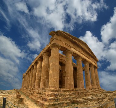 Antik Yunan tapınağı concordia, agrigento, Sicilya