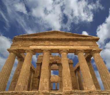 Antik Yunan tapınağı concordia, agrigento, Sicilya