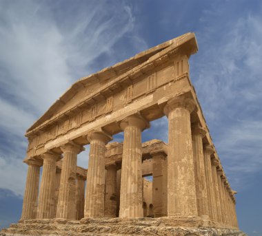 Antik Yunan tapınağı concordia, agrigento, Sicilya