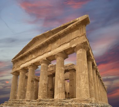 Antik Yunan tapınağı concordia, agrigento, Sicilya