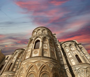 monreale Sicilya, Güney İtalya katedral Bazilikası